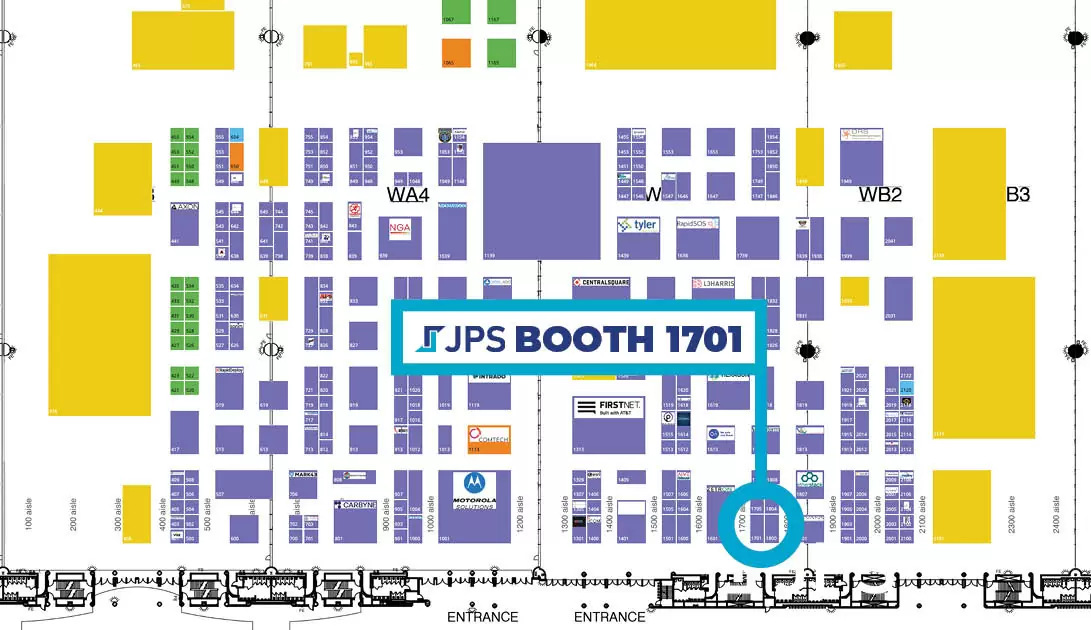 JPS booth 1701 at APCO